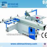 Precision panel saw woodworking machine