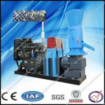 CE approved flat die type KN-300A diesel biomass pellet mills