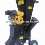 6.5hp gasoline 4 stroke wood shaving machine chipper shredder