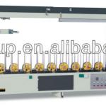 Automatic wardrobe profile wrapping machine line