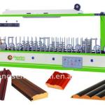 HSHM300BF-C wood profile wrapping with roller coater